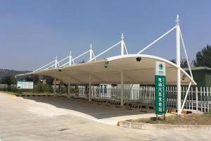 阜城县膜结构停车棚